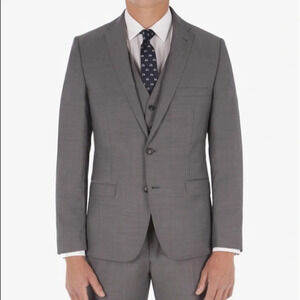 Ben Sherman gray Twill Camden Jacket, size small